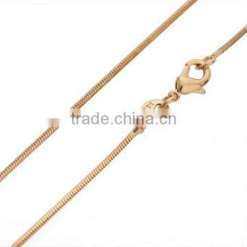 Making 2013 trendy thin link chain necklace