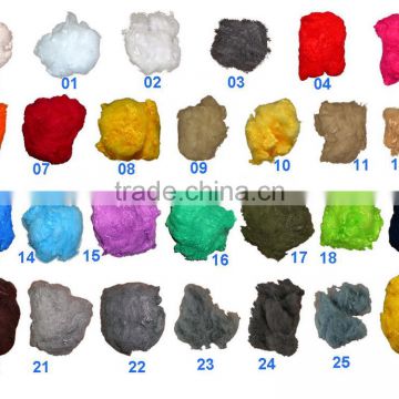 polyester dope dyed virgin 1.4D*38MM grey