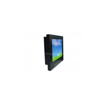 8 Inch 800x600 Pixels 8.3W Industrial Resistive Touchscreen Monitor for Digital Signaga