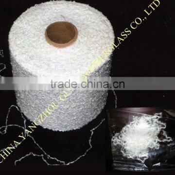 E-glass and C-glass Fiberglass texturized loop yarn