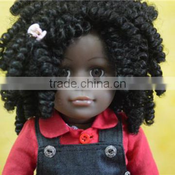 african american 18 inch doll/cheap black doll/18 inch american girl doll