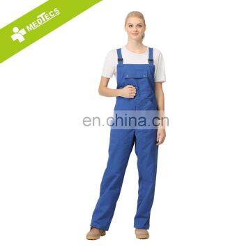 Blue Waterproof Customized Suspenders Protective Clothing