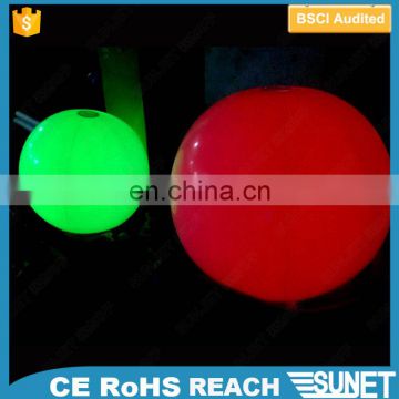 Party decoration custom logo cheering products inflatable led balloon
