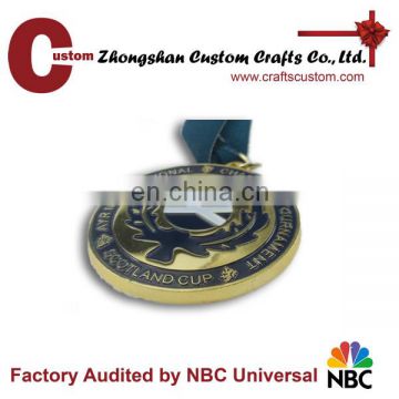 Promotional new products expert factory custom racing metal coin honor medal