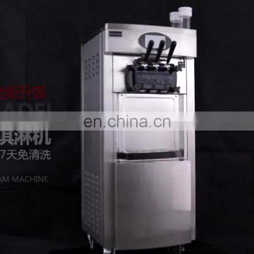 commercial soft serve ice cream machine with pre-cooling system