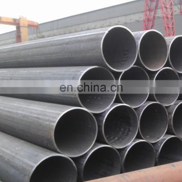 ERW black carbon round welded steel tube