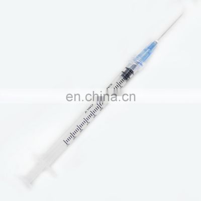 Good Quality Factory Low Price Low dead space syringe with needle 1ml luer lock syringe low dead space syringe