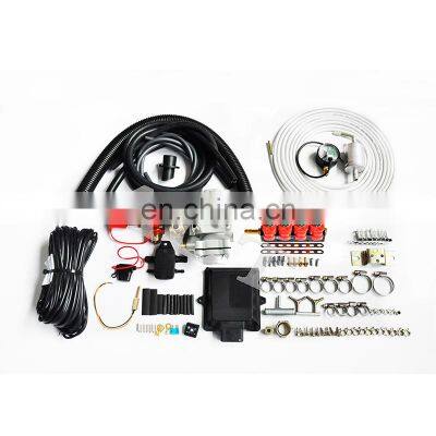 Kit gnc system for motorcycle gas equipment 4 cylinders car conversion kit 5th generation
