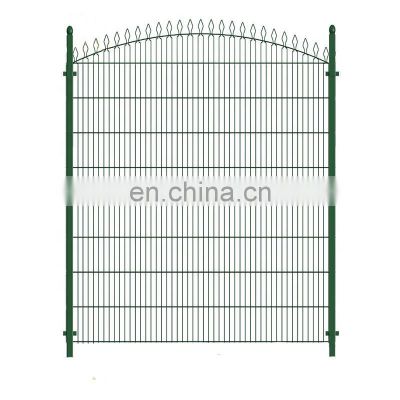 Hot dipped galvanized powder coated 868 double wire fence