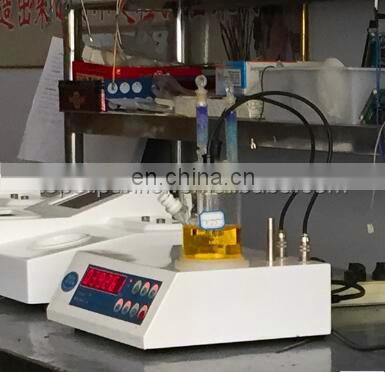 Crude Oil Water Content Testing Equipment with Karl Fischer Coulometric Titrator