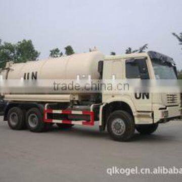 2015 sinotruk hot selling 6cbm-16CBM Sewage Suction truck with free parts