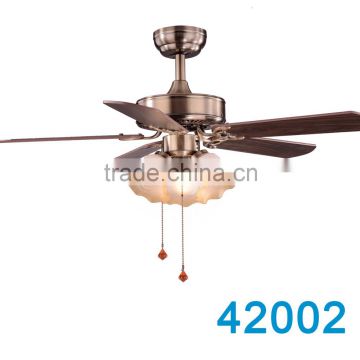 Home Use 42 Inch 1080mm Indoor Outdoor Ceiling Fan With Light