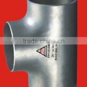 GB/ JB/ HGL/SHL/ANSI/ASME Stainless Steel Pipe Fittings Equal Tee / Coupling