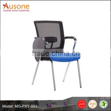 office backrest training chairs with support for writing