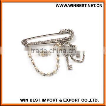 Wholesale from china decorative brooch, brooch jewelry, brooch pin