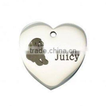 promotion fashion pet id tag /round dog tag/ colorful dog id tag with key ring