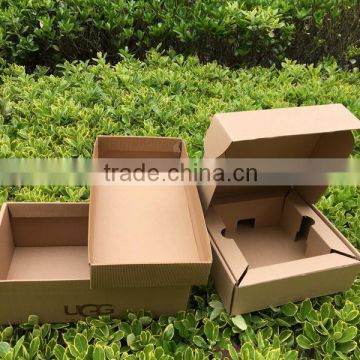 Corrugated kraft shipping box