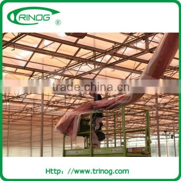 Commercial polycarbonate multi span greenhouse