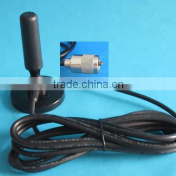 SL16 connector 150-174mhz magnetic base antenna RG58 cable 300cm