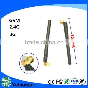 Factory sale 2.4ghz wifi antenna with 3dbi high gain sma connector rubber duck antenna 2.4g