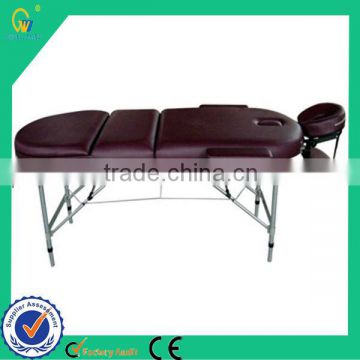 3-Section Foldable Massage Therapy Tables for Business Hotel