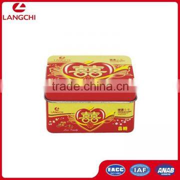 Exquisite Tin Boxes Wedding Favor For Promotion