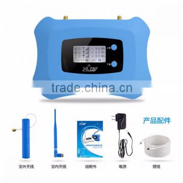 Smart LCD display 1900mhz single band mobile signal booster, 3g cell phone signal repeater amplifier