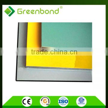 Greenbond fireproof acm panel anodized aluminum sheet
