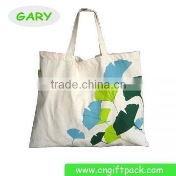 Custom Large Supermarket Cotton Canvas Promotional Gift Tote Bag