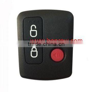 2+1 button Car remote key case with 433Mhz for Ford,key shell