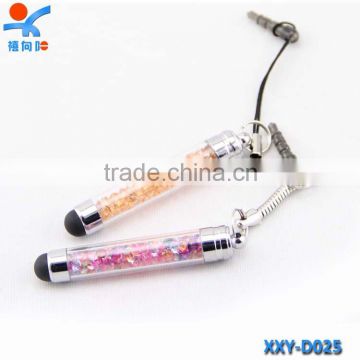 mini crystal touch screen pen for promotion