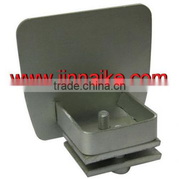 front plate iron steel block cover for gate track
