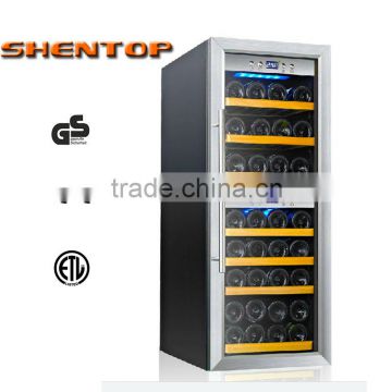 38-bottle dual zone with steel handle no vibration STH-S38