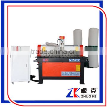 Jinan Zhuoke Wood CNC Engraving Machine ZK-1325A 200MM Z-Axis With 3.2KW Water Cooling Spindle Ball Screw Transmission