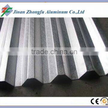 tile type 1060 H24 750 type aluminum roofing plate per square price