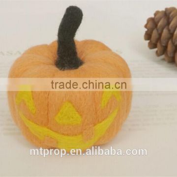 Merino Wool Material Package for Making Halloween Pumpkin