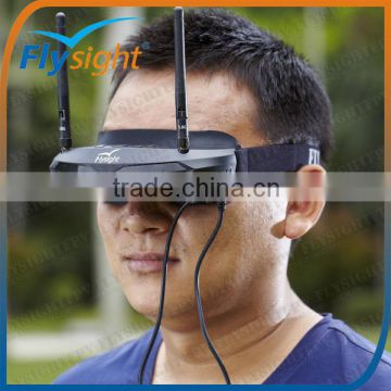 H1614 Original New FlySight 5.8ghz 32Ch Dual Diversity FPV Video Goggles with High Resolution and Wide Field of View