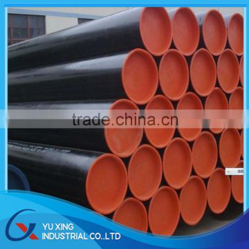 astm a500/astm a252/q235b black steel pipe for handrail price per ton