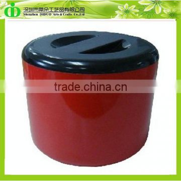 DDI-B009 ISO9001 Chinese Factory Wholesale SGS Plastic Ice Bucket for Ice Cream, Double Wall Ice Bucket, Tin Ice Bucket
