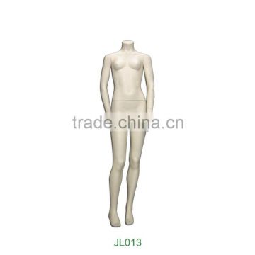New fashion fiberglass female headless mannequins for sewing