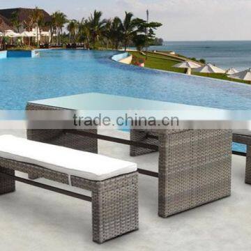 rattan garden bench ZT-1192CT