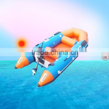 330cm inflatable boat with inflatable floor for fishing, sports, rescue and entertainment use