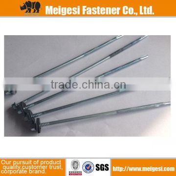 Hex head washer drilling screw with EPDM washer white zinc