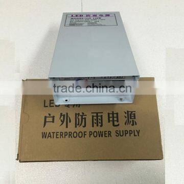 Rainproof 150W 12V 12.5A LED driver with CE & RoHS certificate