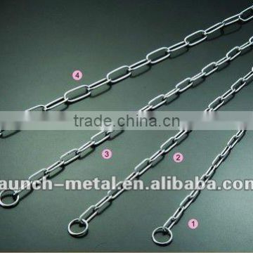 LF-JS-08 welded link cock chain,long link chock