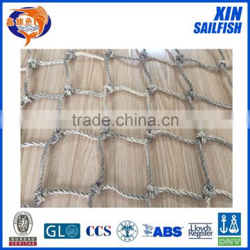 100% virgin HDPE plastic mesh shipping cargo net / Various Size Cargo Net/rope cargo net/xinsailfish