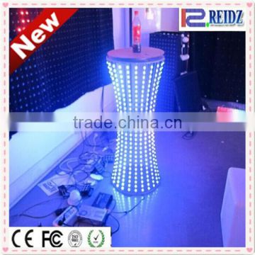Nightclub disco bar table stand string lights SMD5050 advertising led pillar