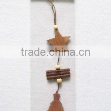 Christmas wooden hanging decoration SHY-W3776