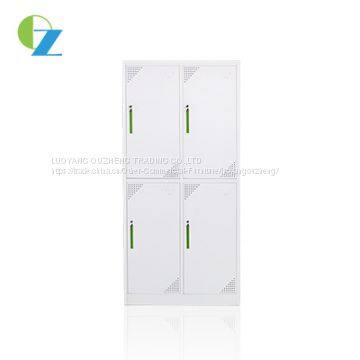 ​4 door steel storage lockers and cabinets/cloth wardrobe