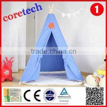 Breathable waterproof children kids play indian teepee tent, teepee tent